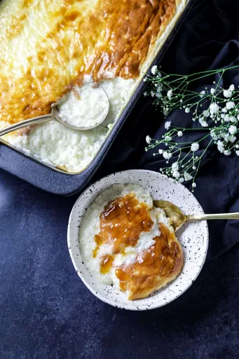 Baked Sago Pudding