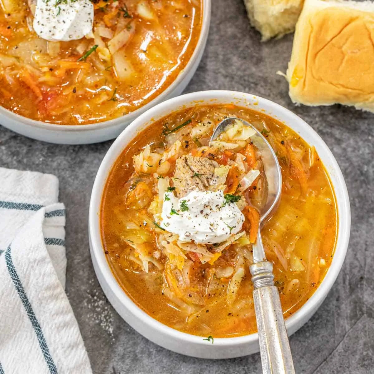 Beef and Cabbage Soup