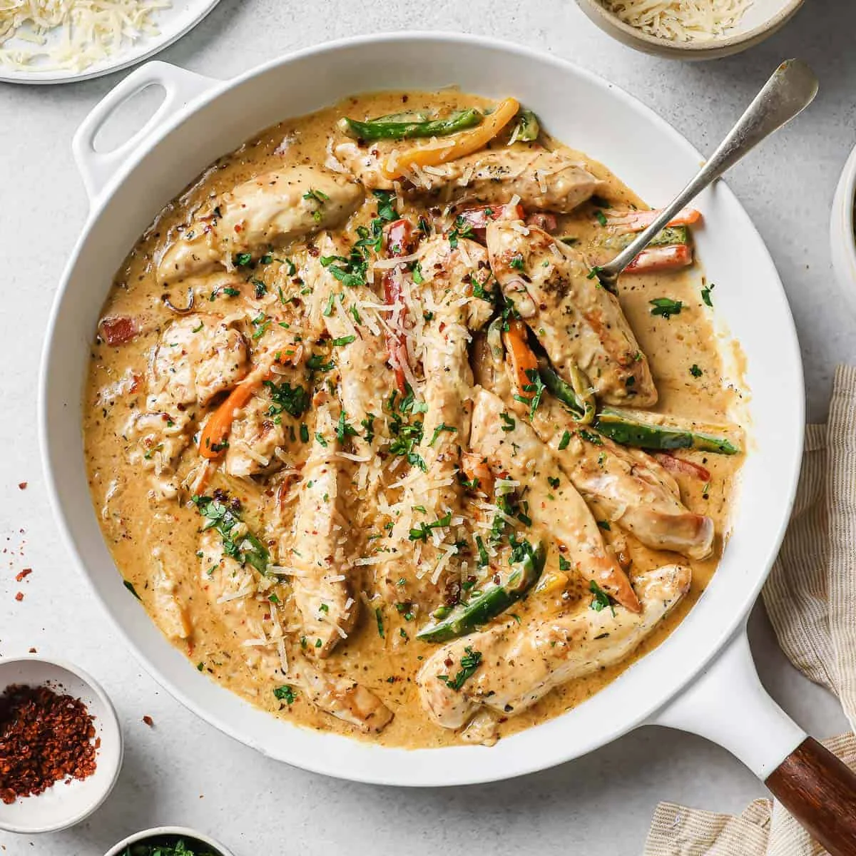 Creamy Chicken Scampi