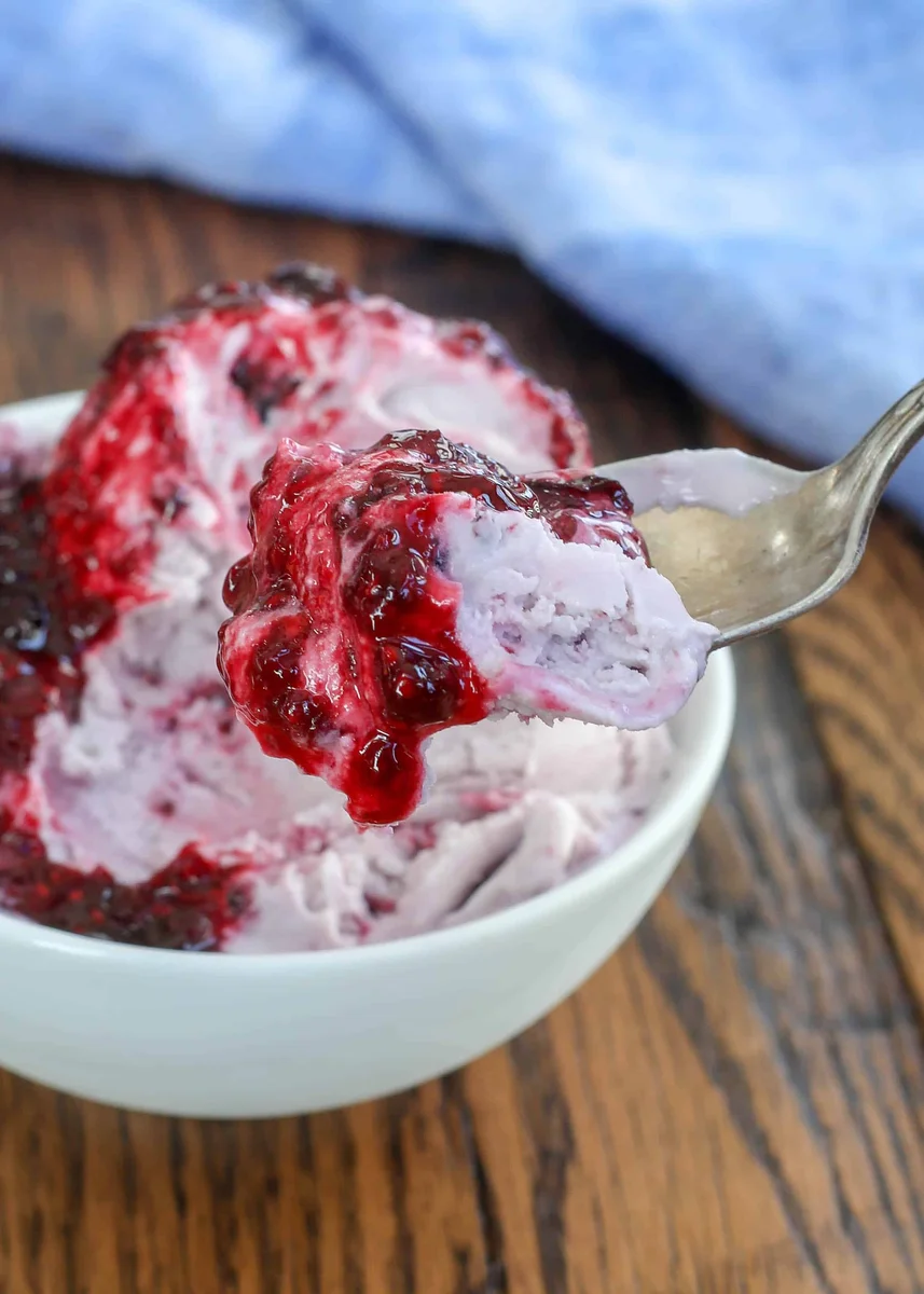 Mixed Berry Ice Cream