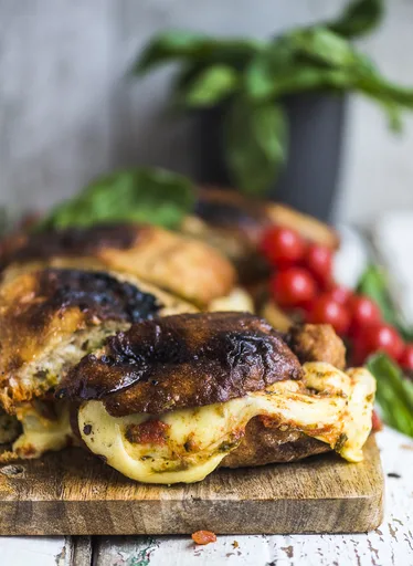 Sándwich Caprese