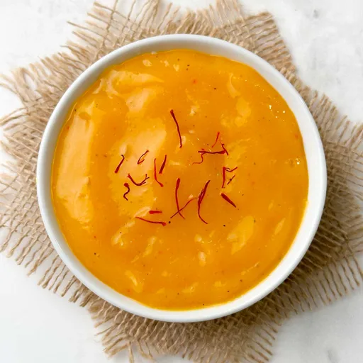 Receta de aamras (pulpa de mango dulce india)