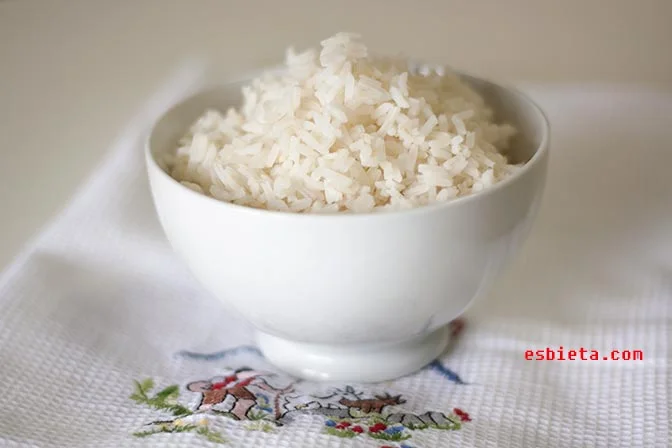 Arroz blanco perfecto