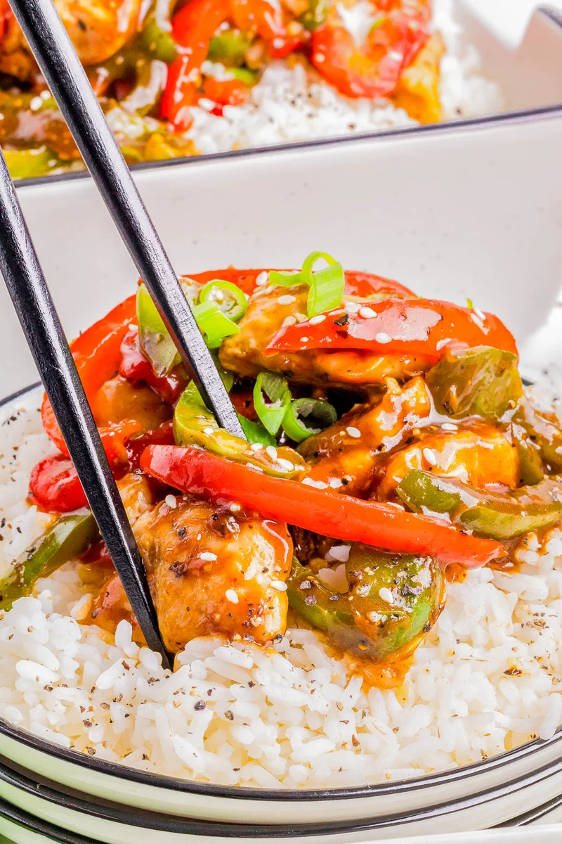 Black Pepper Chicken