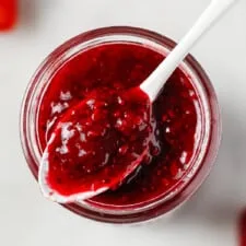 Mermelada de frutos rojos con chía