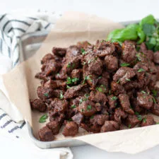 Garlic Butter Steak Bites