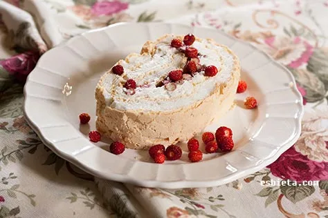 Brazo de gitano de merengue