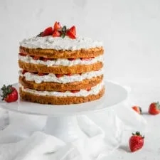 Keto Strawberry Shortcake