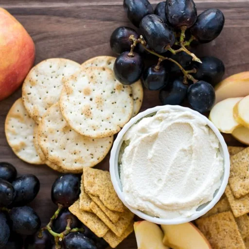 Queso vegano cremoso de almendras