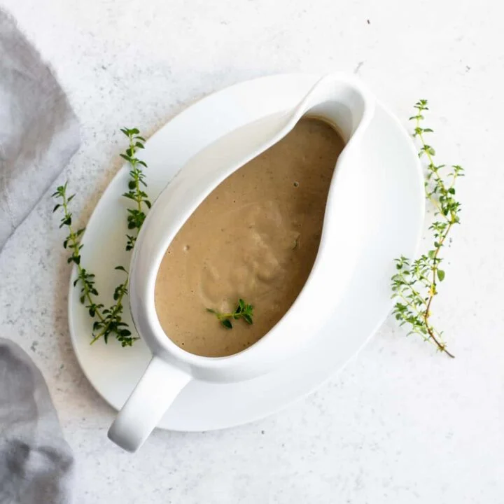 Creamy Vegan Mushroom Gravy