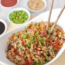 Keto Egg Roll in a Bowl