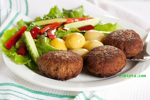 Filetes rusos con carne de cerdo