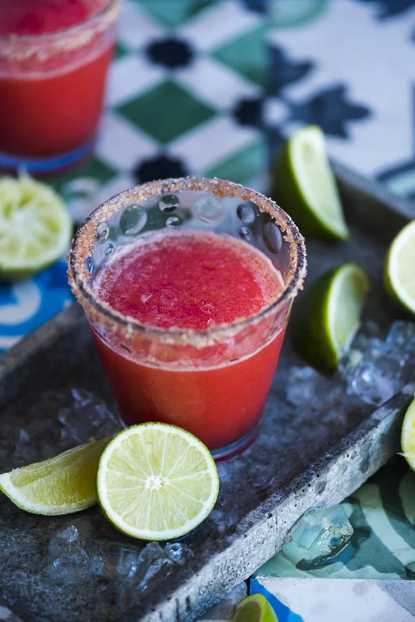 Frozen Watermelon Margarita