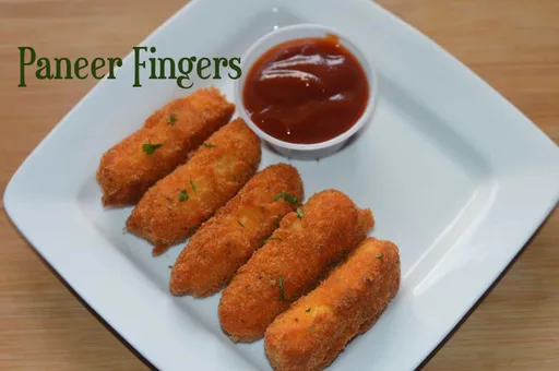 Crispy Paneer Fingers Recipe