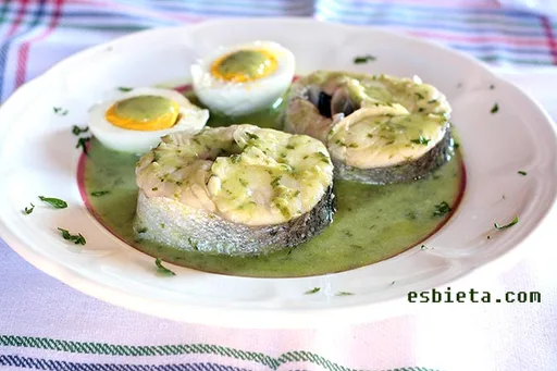 Merluza en salsa verde