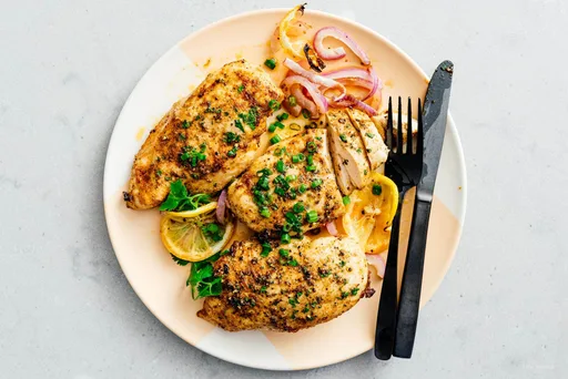 Pechugas de pollo en freidora de aire