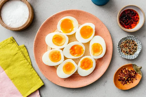 Huevos en freidora de aire