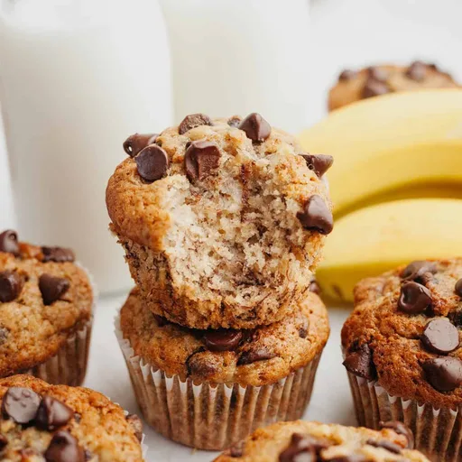 Banana Chocolate Chip Muffins