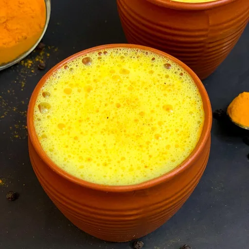 Leche dorada con cúrcuma (Haldi Doodh)