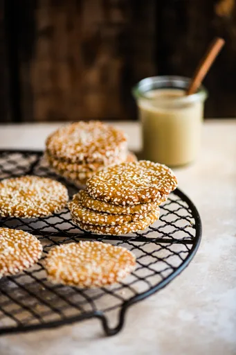 Honey and Tahini Cookies