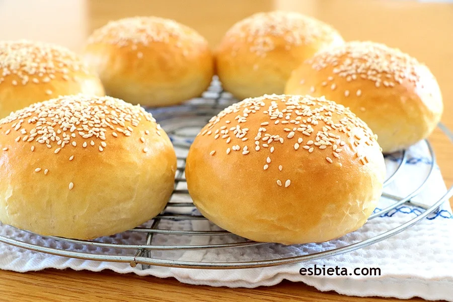 Panecillos de hamburguesa