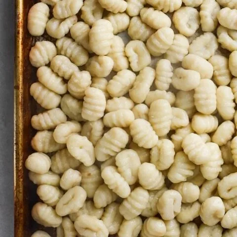Receta de ñoquis veganos caseros fáciles