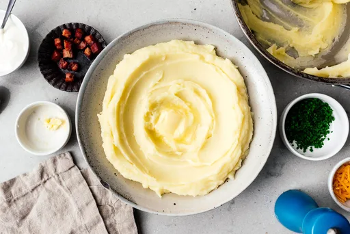 Pesto Mashed Potatoes