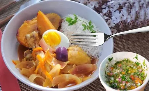 Escabeche de Pollo Receta Peruana.