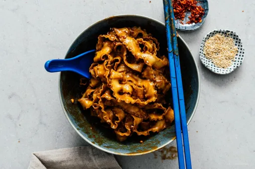 Fideos con sésamo mejores que los de restaurante