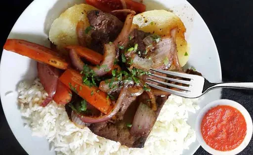 Hígado Encebollado Receta Peruana.