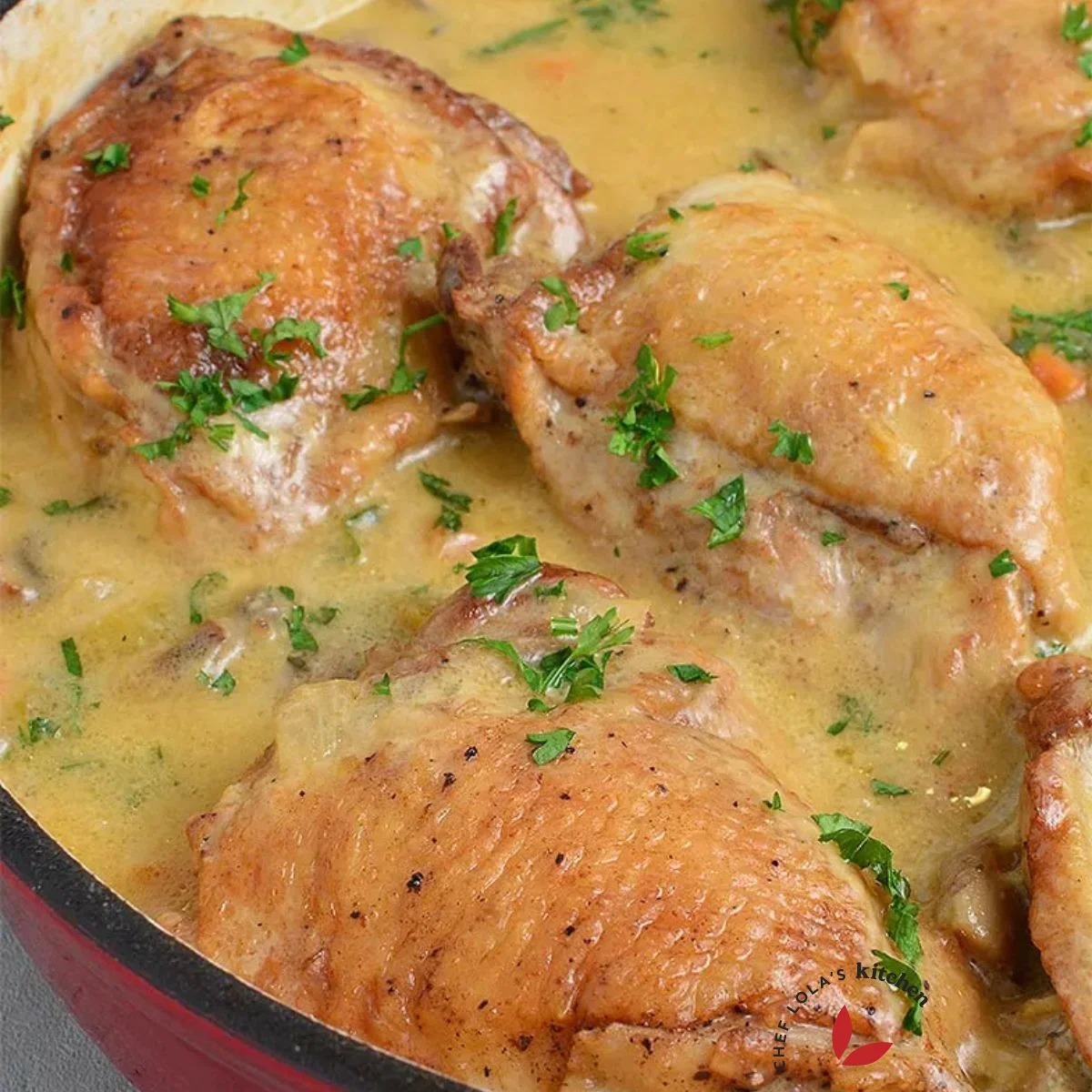 Chicken Fricassée