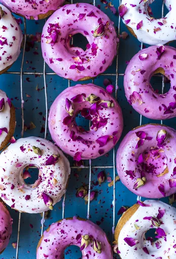 Donuts de Limón y Rosa