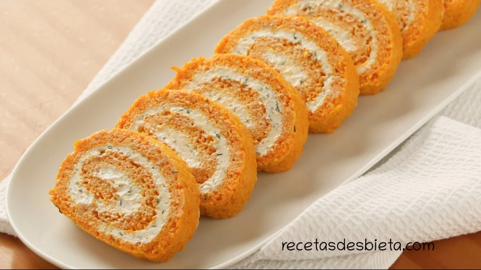 Pastel de zanahoria y queso crema
