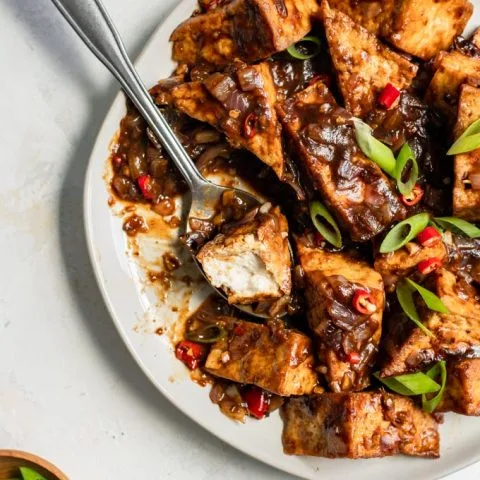 Tofu in Black Bean Sauce