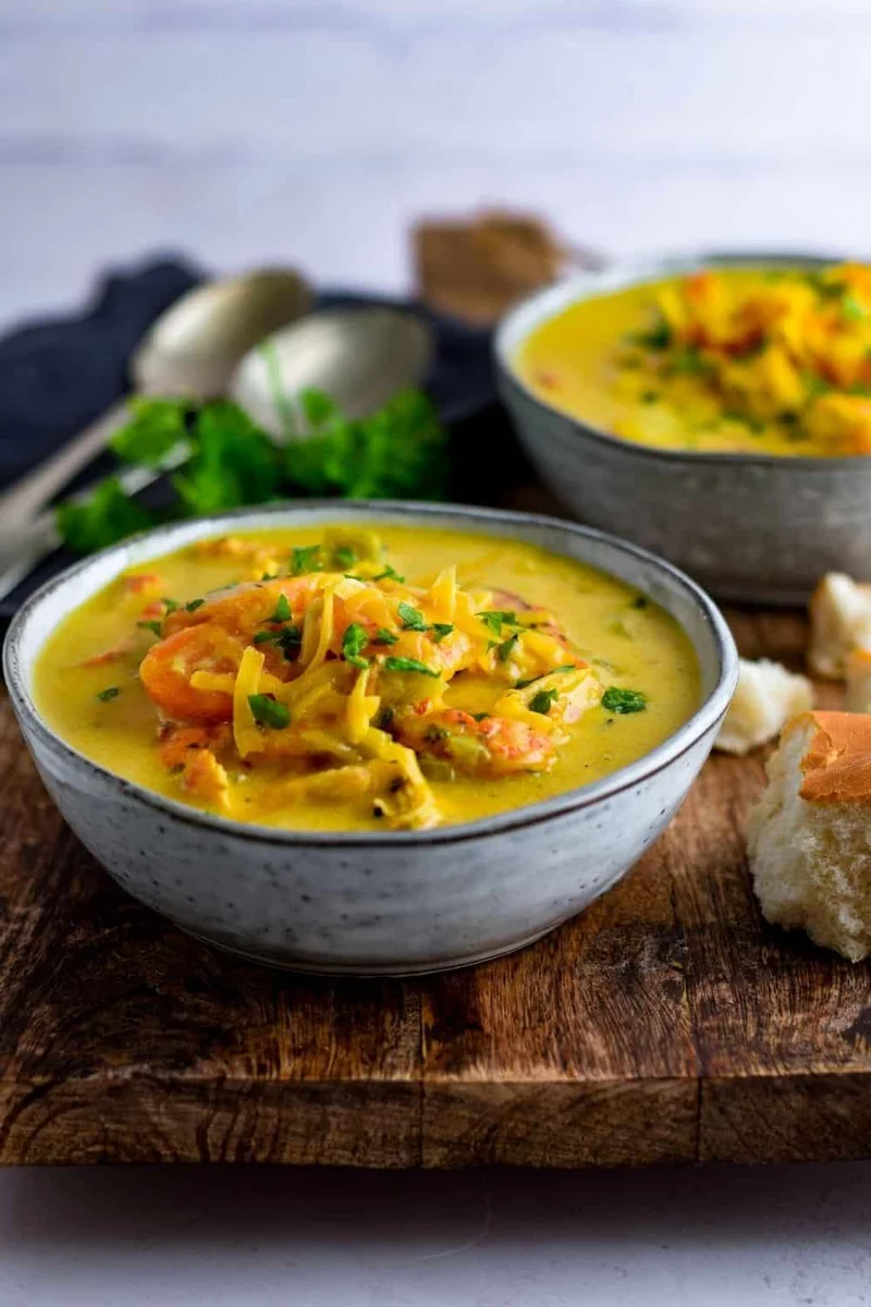 Easy Creamy Chicken Soup