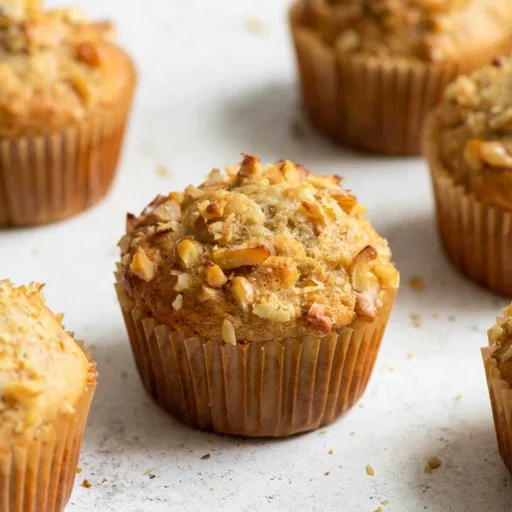 Vegan Banana Nut Muffins