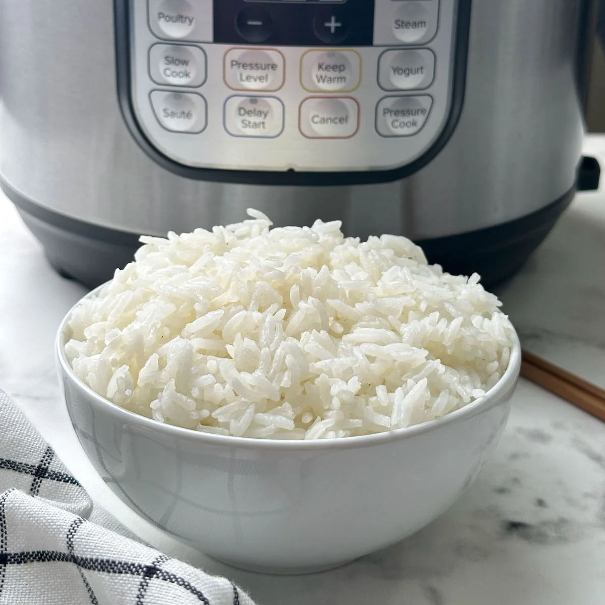 Riz jasmin à l’Instant Pot