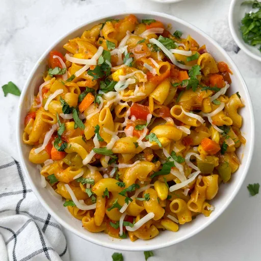 Instant Pot Masala Pasta (Indian style Macaroni)