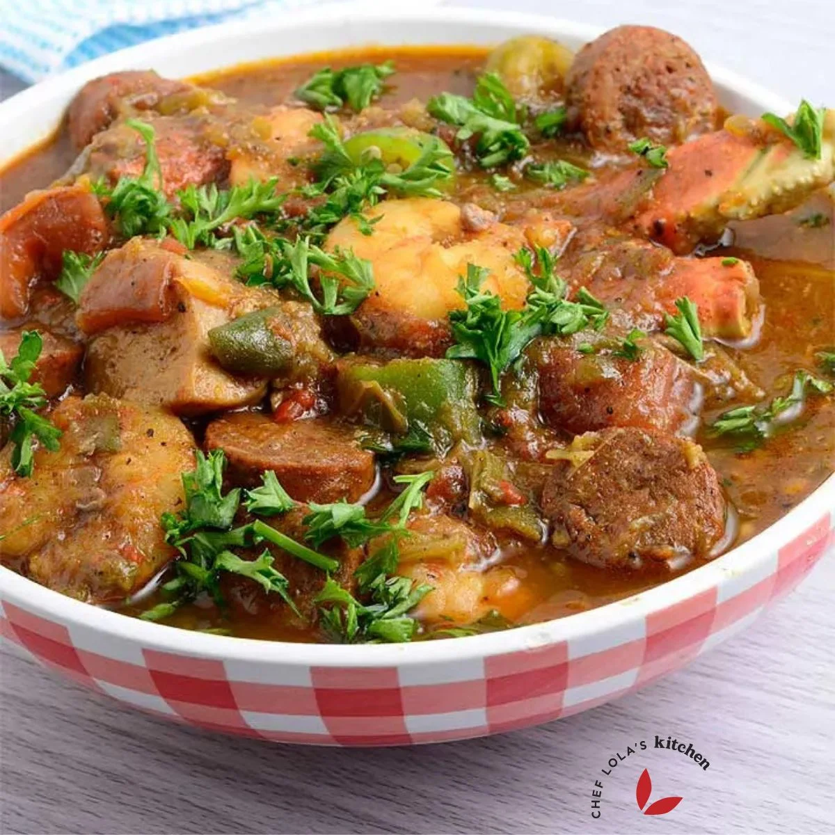 Shrimp and Sausage Gumbo recipe