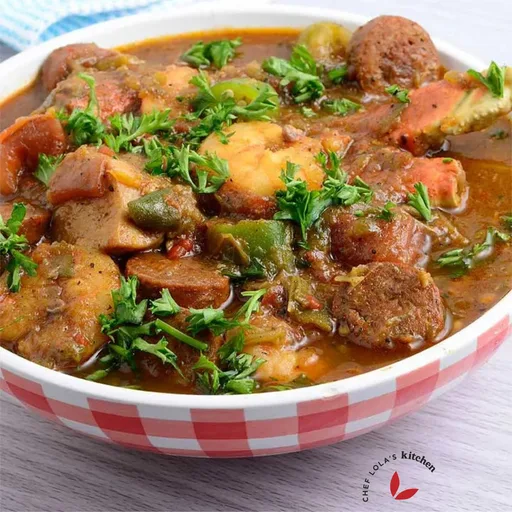 Shrimp and Sausage Gumbo recipe