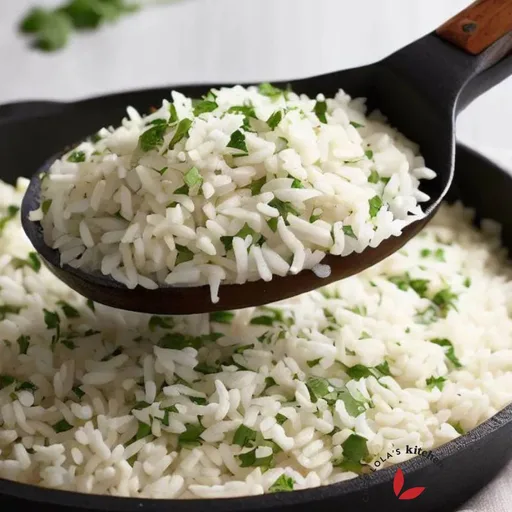 Arroz con Cilantro y Lima