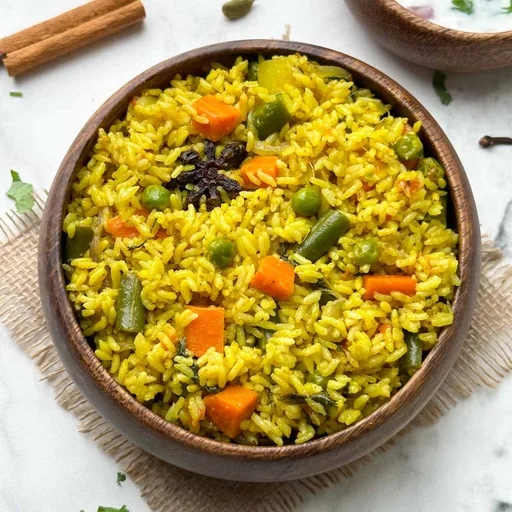 Tamil Nadu Style Veg Biryani (South Indian Biryani Recipe)