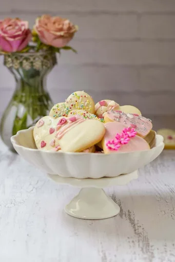 Eggless Sugar Cookies