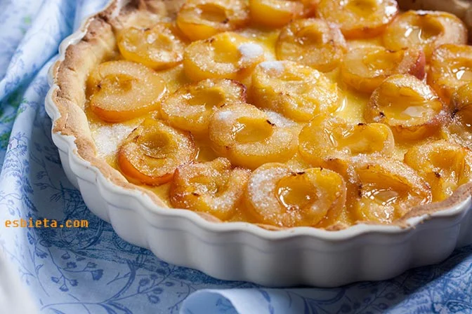 Tarta de albaricoques
