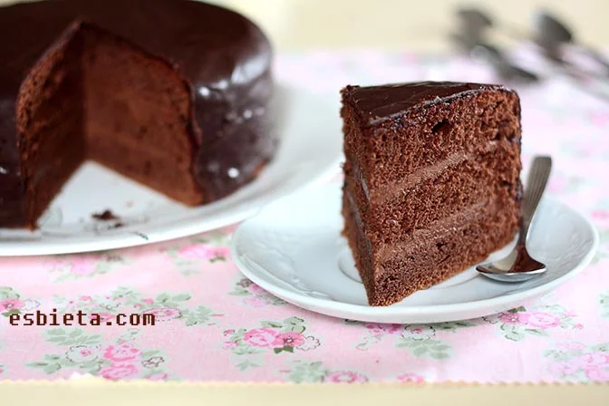 Tarta de chocolate Praga