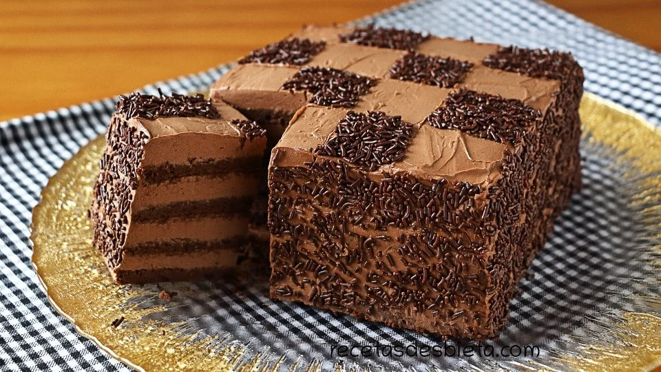 Tarta de chocolate fácil sin harina