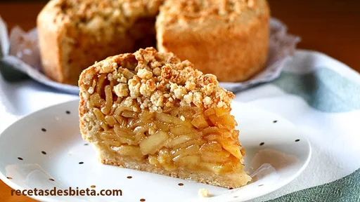 Tarta de manzana de otoño