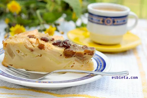 Tarta de manzana y pera