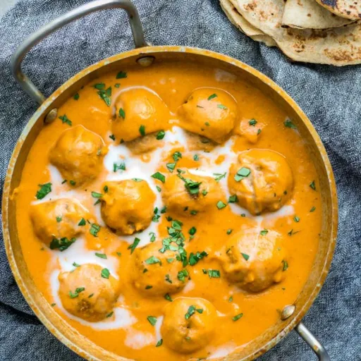 Vegan Malai Kofta: Indian Dumplings in Curry Tomato Cream Sauce
