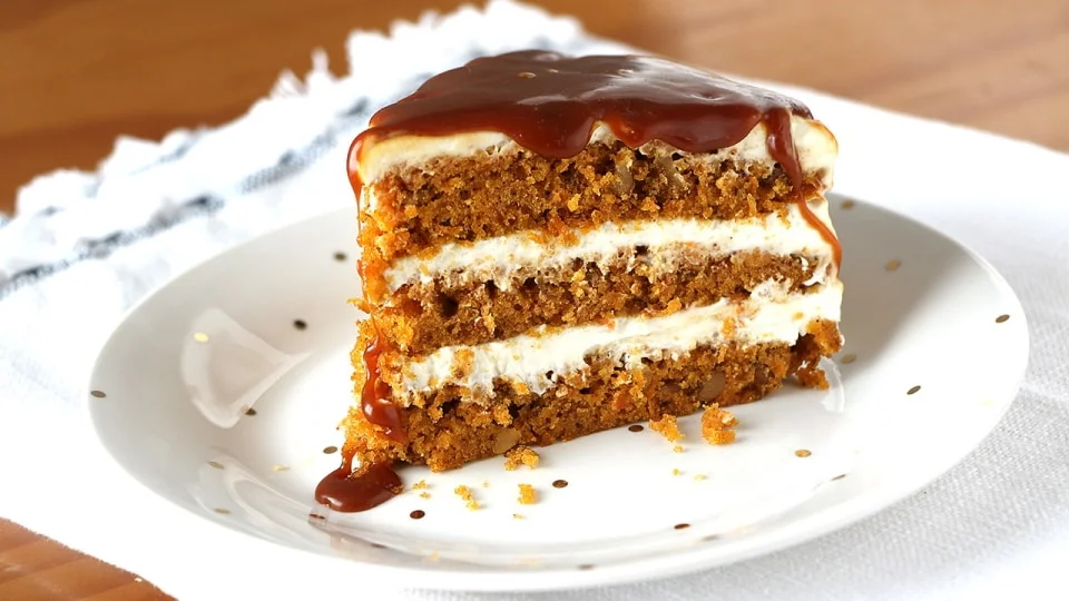 Receta de tarta de zanahoria